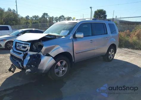 2011 Honda Pilot Ex-L из США, поврежденный, VIN 5FNYF4H56BB047451